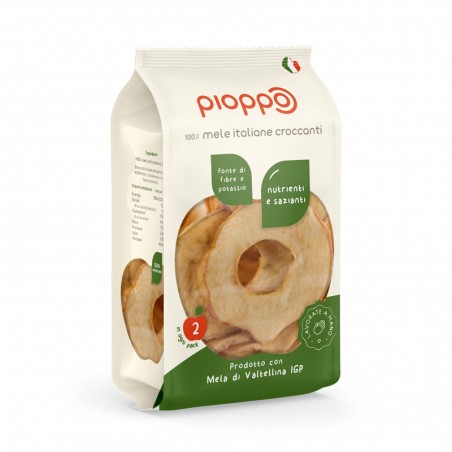 Mele Italiane IGP Valtellina – Snack mela croccante - Pioppo (40g)