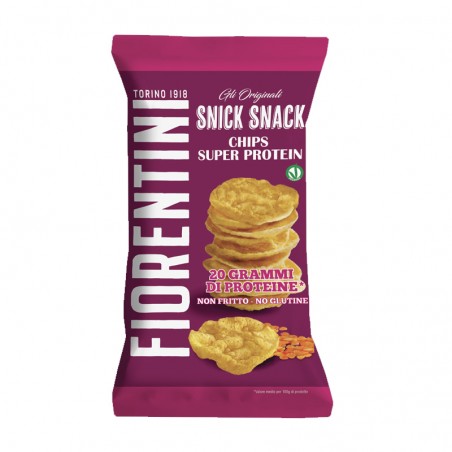 Lenticchie rosse - Chips proteiche non fritte - Fiorentini (65g)
