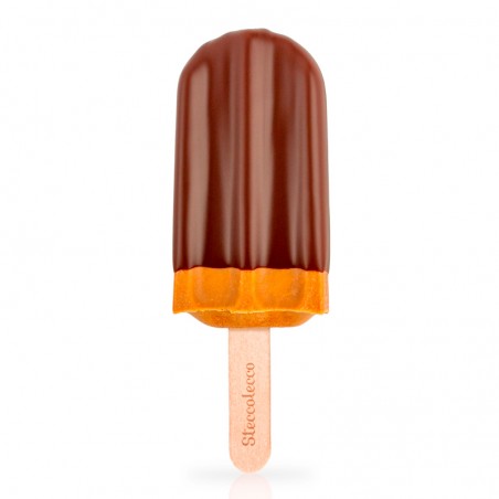 Caffè ricoperto - Gelato artigianale - Steccolecco (70g)