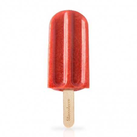 Fragola - Gelato artigianale - Steccolecco (70g)