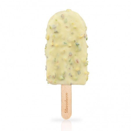 Pistacchio ricoperto - Gelato artigianale - Steccolecco (70g)