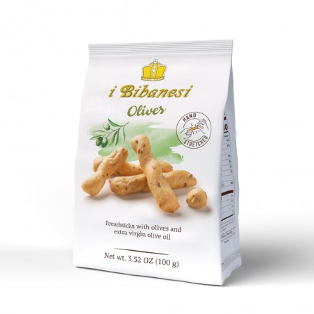 Olive - Grissini - Bibanesi (100g)