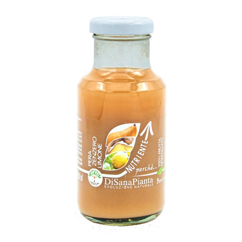 Pera, zenzero e limone - Succo di frutta BIO - DiSanaPianta (200ml)