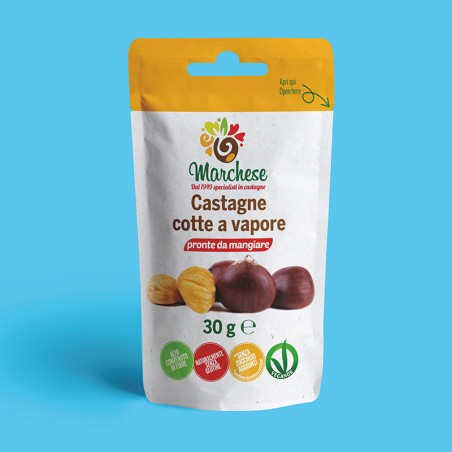 Castagne al vapore - Marchese (30g)