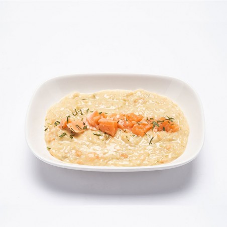 Risotto al salmone