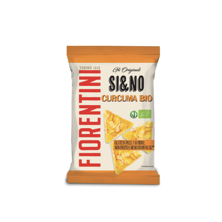 Fiorentini bio SI&NO triang. mais con curcuma (20g)