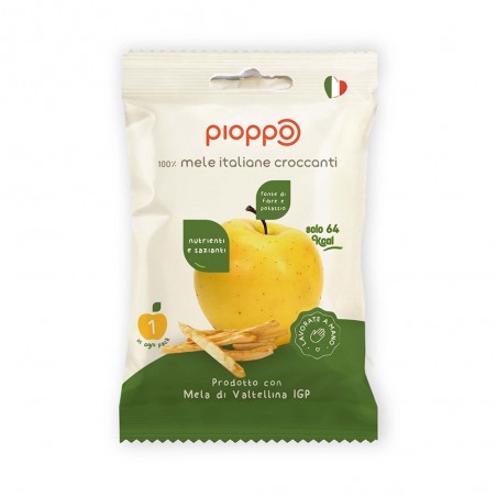 Mele Italiane IGP Valtellina – Pioppo snack di mele croccanti (20g)