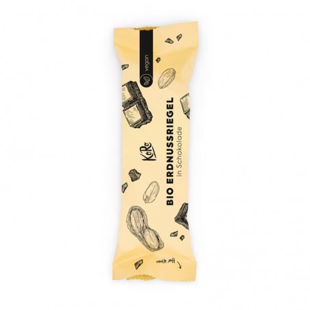 Arachidi, avena e cioccolato Bio - Barretta - Koro (60g)