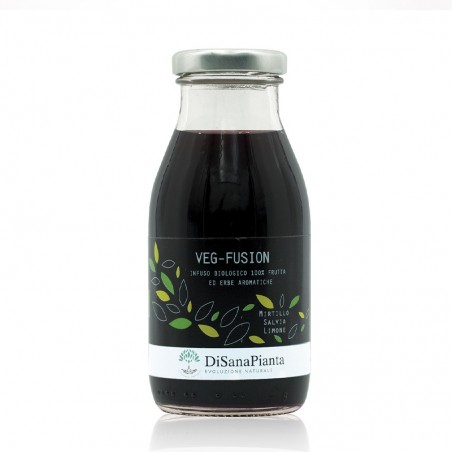 Mirtillo, salvia e limone - infuso BIO - DiSanaPianta (250ml)