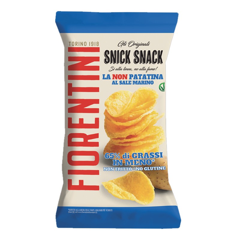 Chips di patate - Patatine non fritte - Fiorentini (70g)