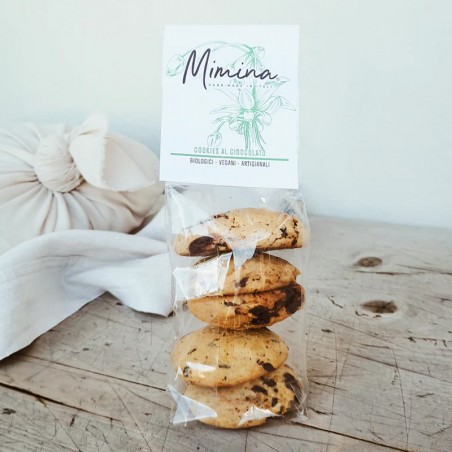Cioccolato - Cookies vegani BIO - Mimina (200g)