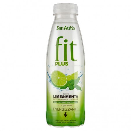 Lime e menta - Acqua funzionale - Fit plus (500ml)