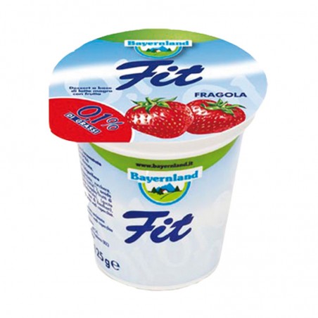Fragola - Crema di yogurt FIT - BayernLand (125g)