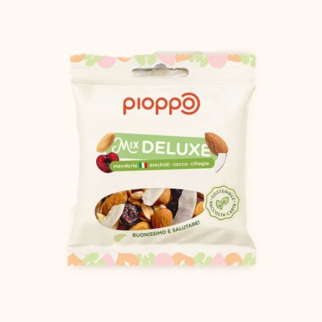 Mandorle, arachidi, ciliegie e cocco - Mix Deluxe - Pioppo (25g)
