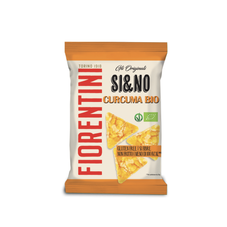 MINI GALLETTE DI MAIS CON CURCUMA DA AGRICOLTURA BIOLOGICA - 20G